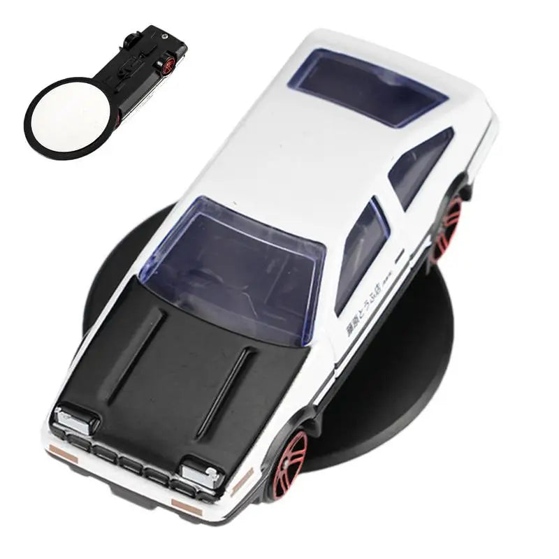 Realistic Drifting Car Dashboard Ornament - Stylish Desktop Keepsake Figurine with Adhesive for Your Car