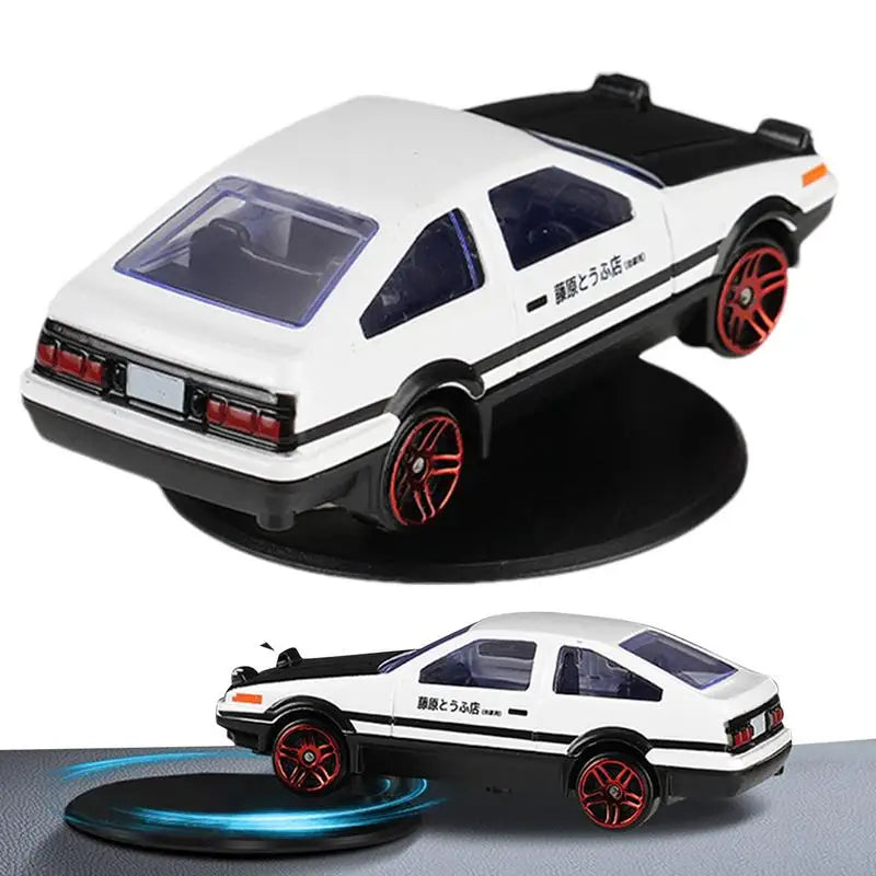Realistic Drifting Car Dashboard Ornament - Stylish Desktop Keepsake Figurine with Adhesive for Your Car