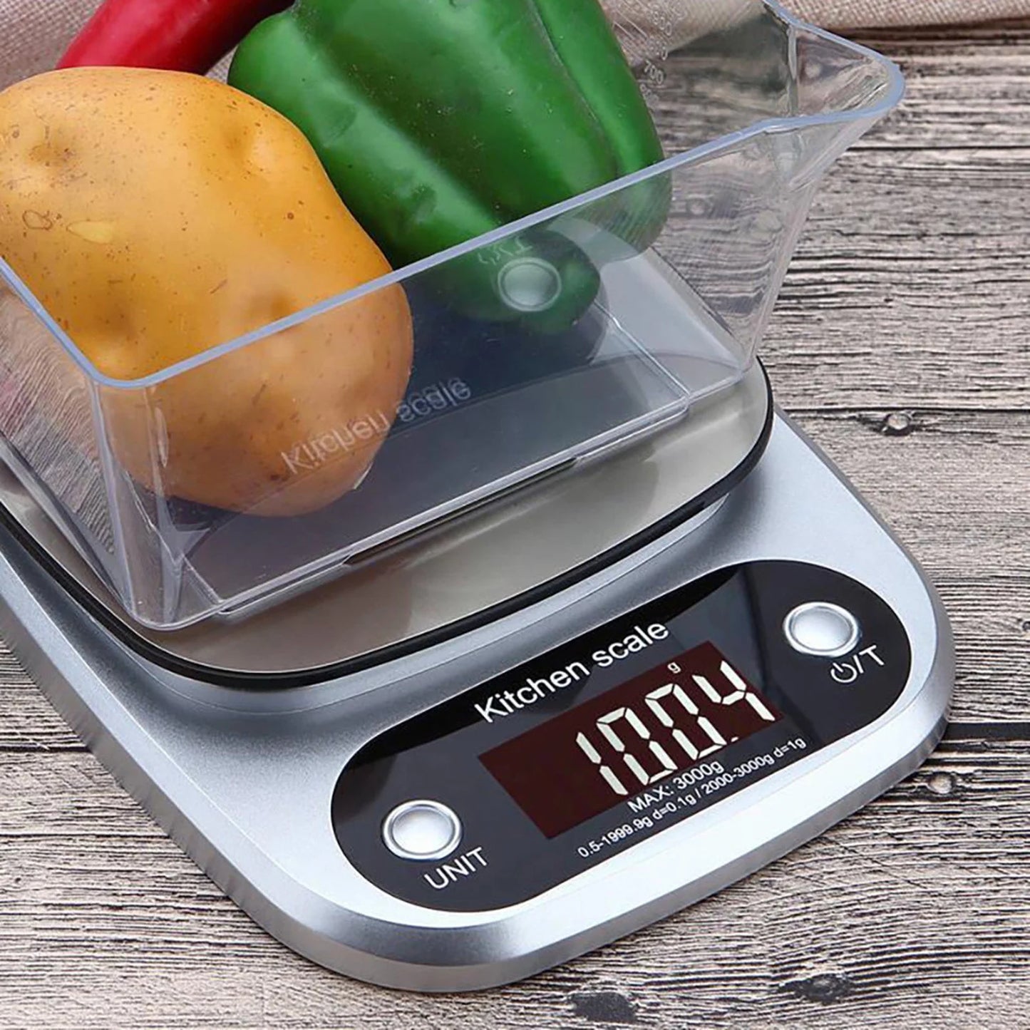 Home Gadgets Kitchen Clearance Food Kitchen Electronic Scale,Digital Ounces and Grams for Cooking,Baking,Meal Prep,Dieting,And Weight Loss