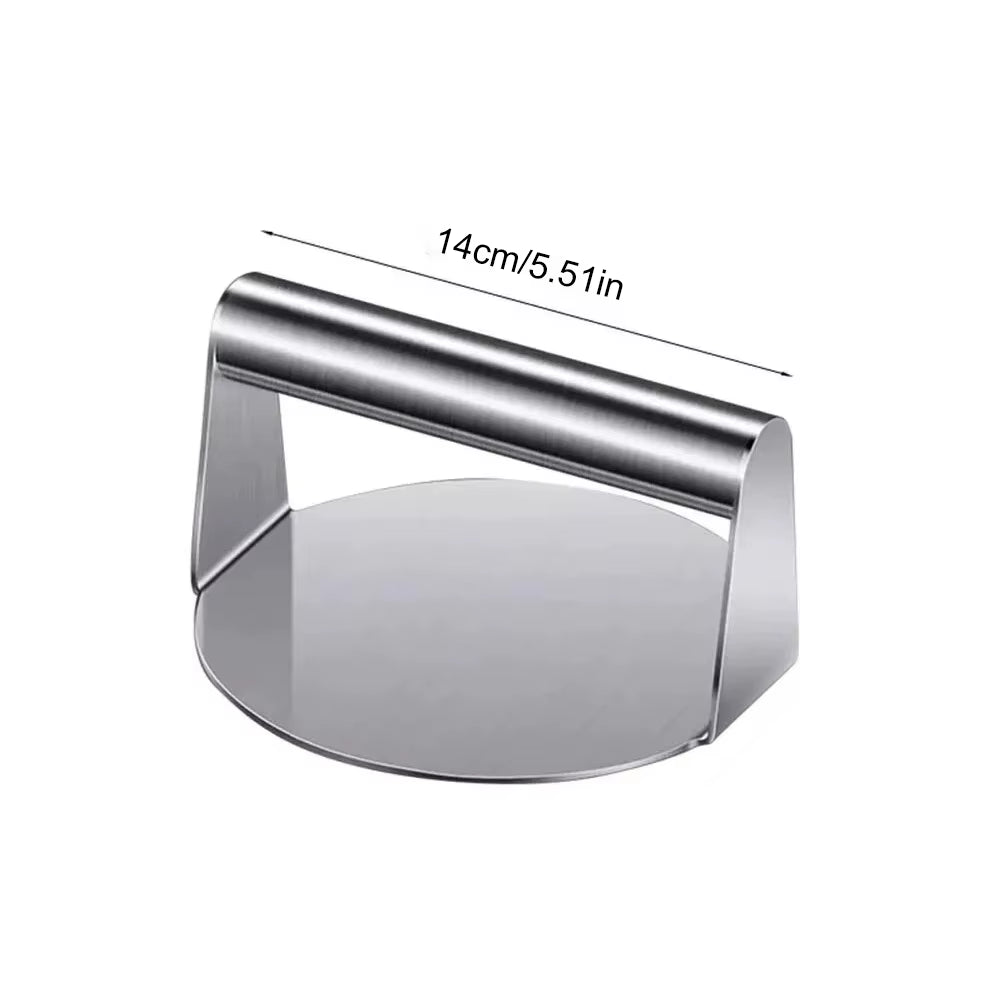 1Pc Stainless Steel Hamburg Meat Press Hamburger Press Kitchen Gadgets Meat Pie Make Kitchen Accessories Cooking Accessories