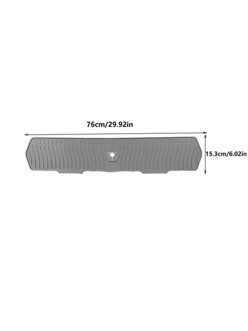 Kitchen Faucet Splash Pad Silicone Sink Faucet Splash Guard Mat Drain Pad Countertop Protector for Multipurpose Kitchen Gadgets
