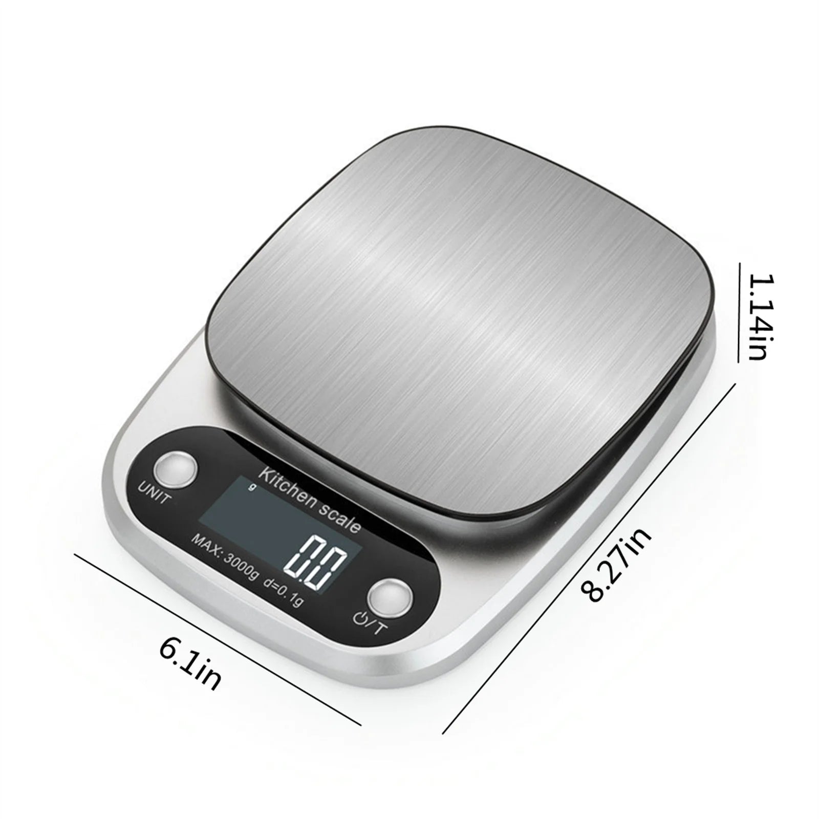 Home Gadgets Kitchen Clearance Food Kitchen Electronic Scale,Digital Ounces and Grams for Cooking,Baking,Meal Prep,Dieting,And Weight Loss