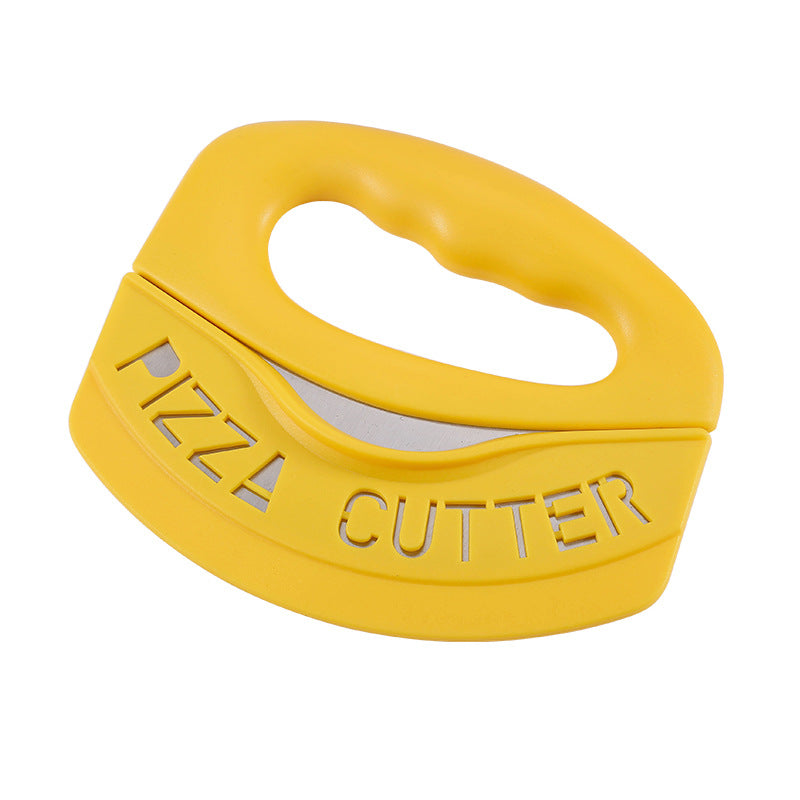 Stainless Steel Pizza Cutter with Protective Cover Kitchen Gadgets