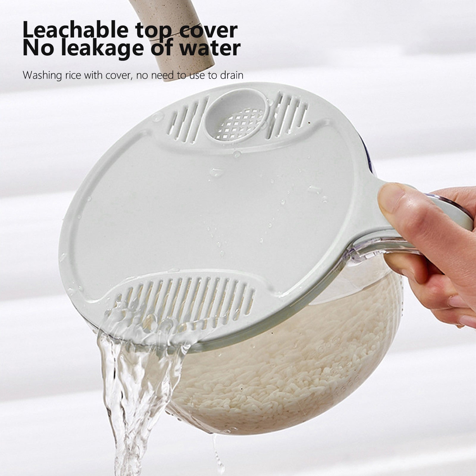 Multifunctional Drainage Basin for Domestic Kitchen Rice Fruit Washing Basket Vegetable Basket Wash Multi Function Kitchen Gadgets