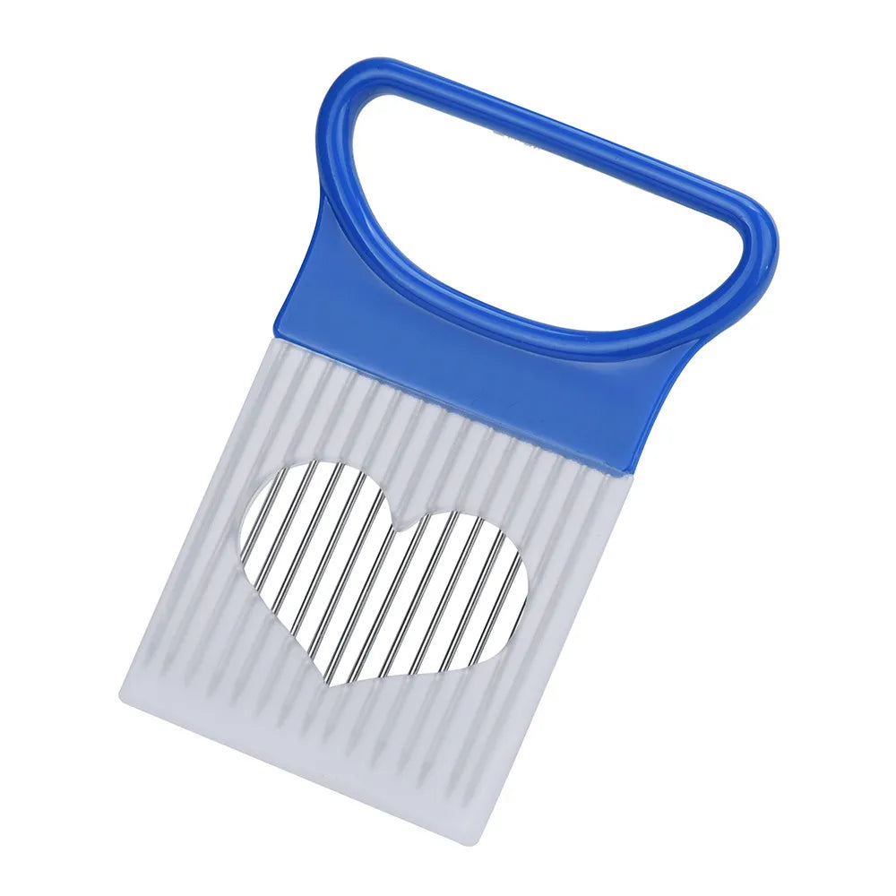 New Kitchen Gadgets Onion Slicer Tomato Vegetables Safe Fork Vegetables Slicing Cutting Tools Household Items Kitchen