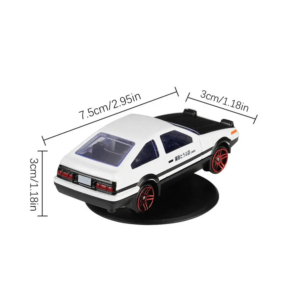 Realistic Drifting Car Dashboard Ornament - Stylish Desktop Keepsake Figurine with Adhesive for Your Car