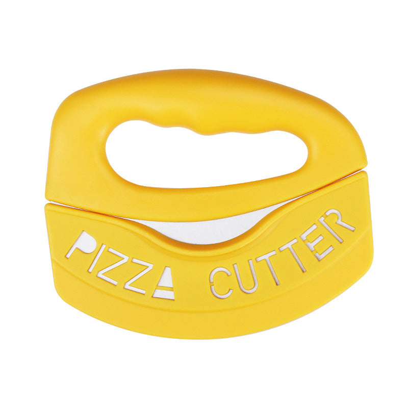 Stainless Steel Pizza Cutter with Protective Cover Kitchen Gadgets