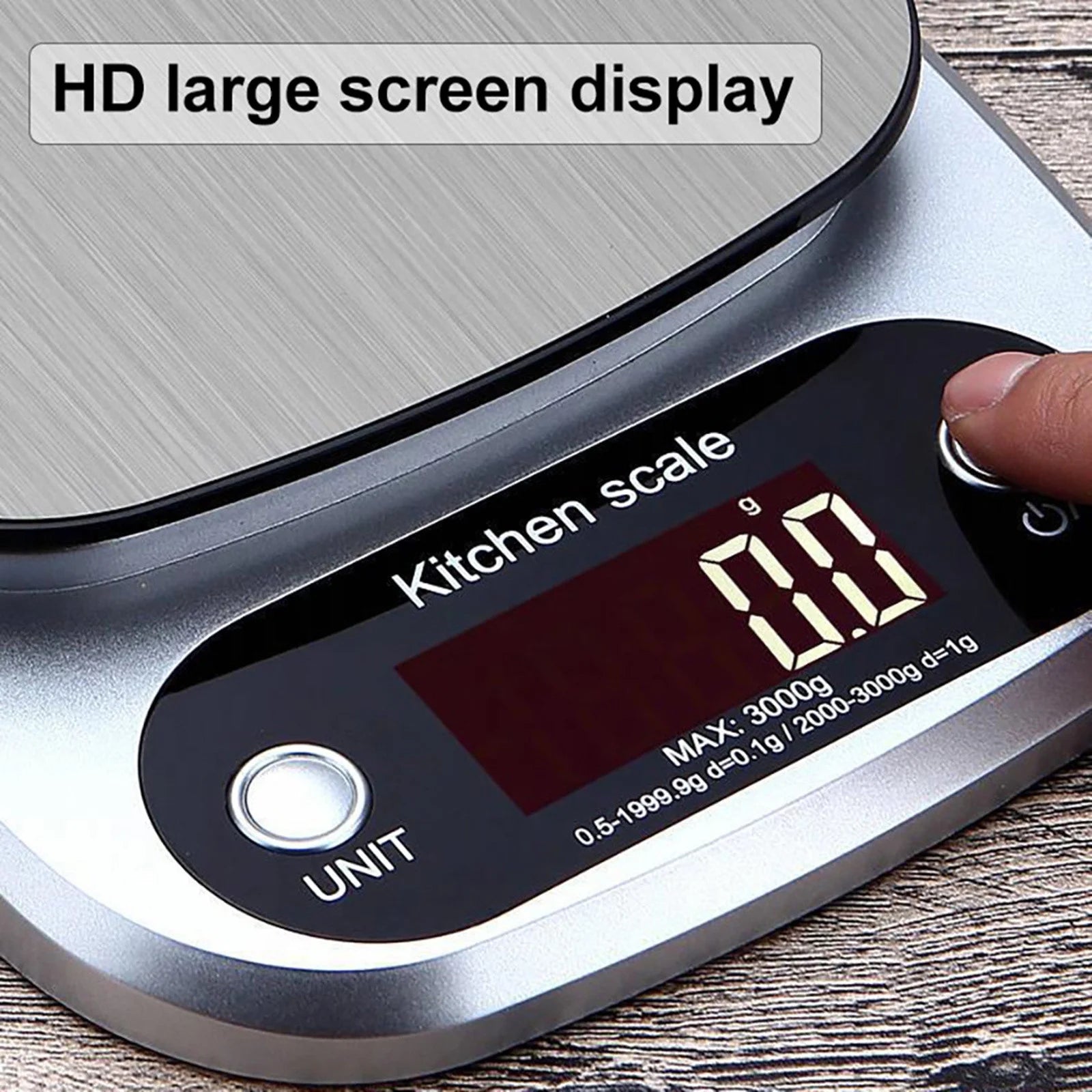 Home Gadgets Kitchen Clearance Food Kitchen Electronic Scale,Digital Ounces and Grams for Cooking,Baking,Meal Prep,Dieting,And Weight Loss