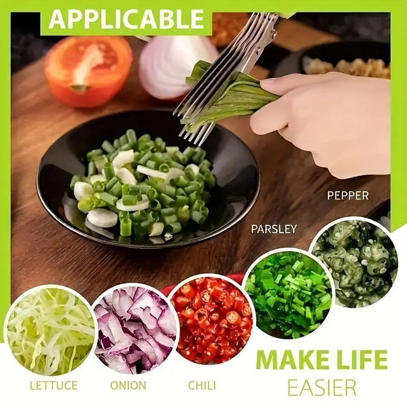 5-Layer Vegetable Scissors