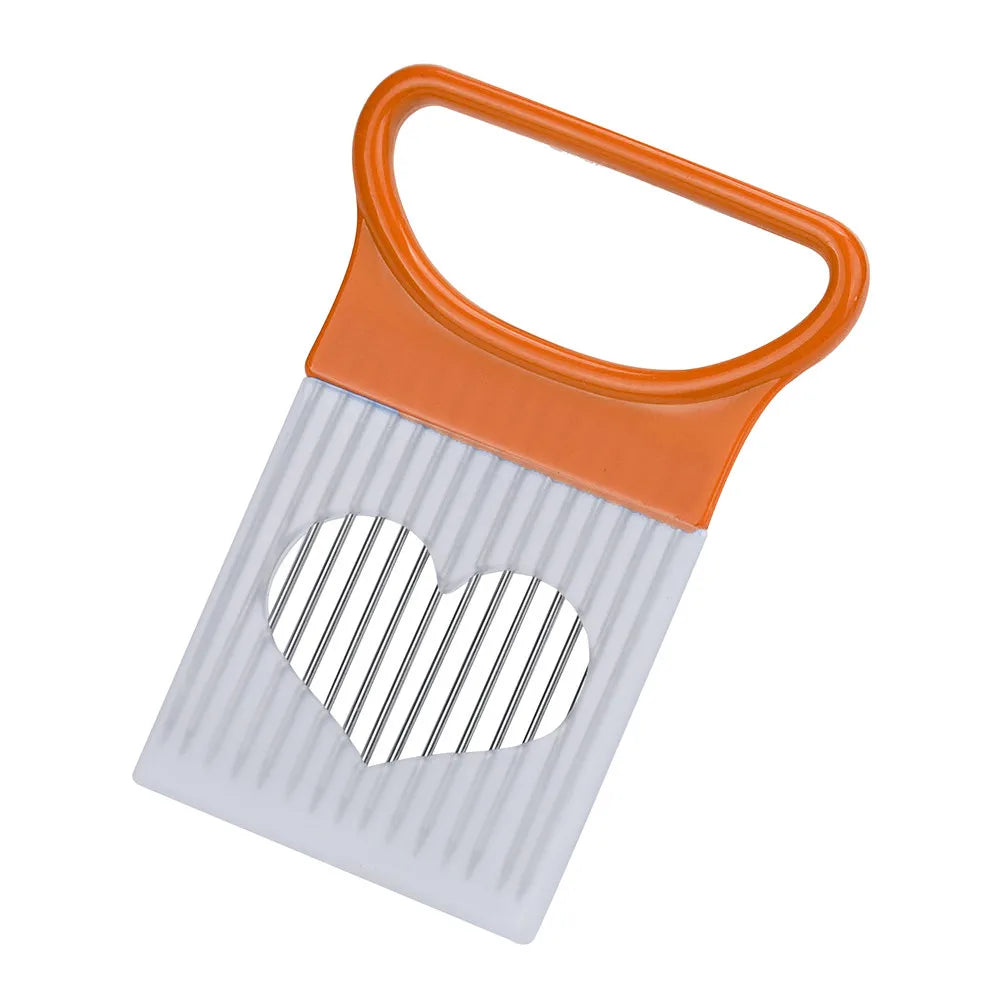 New Kitchen Gadgets Onion Slicer Tomato Vegetables Safe Fork Vegetables Slicing Cutting Tools Household Items Kitchen