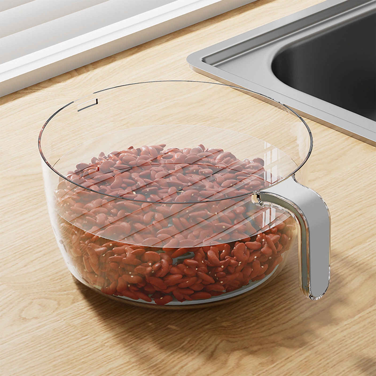 Multifunctional Drainage Basin for Domestic Kitchen Rice Fruit Washing Basket Vegetable Basket Wash Multi Function Kitchen Gadgets